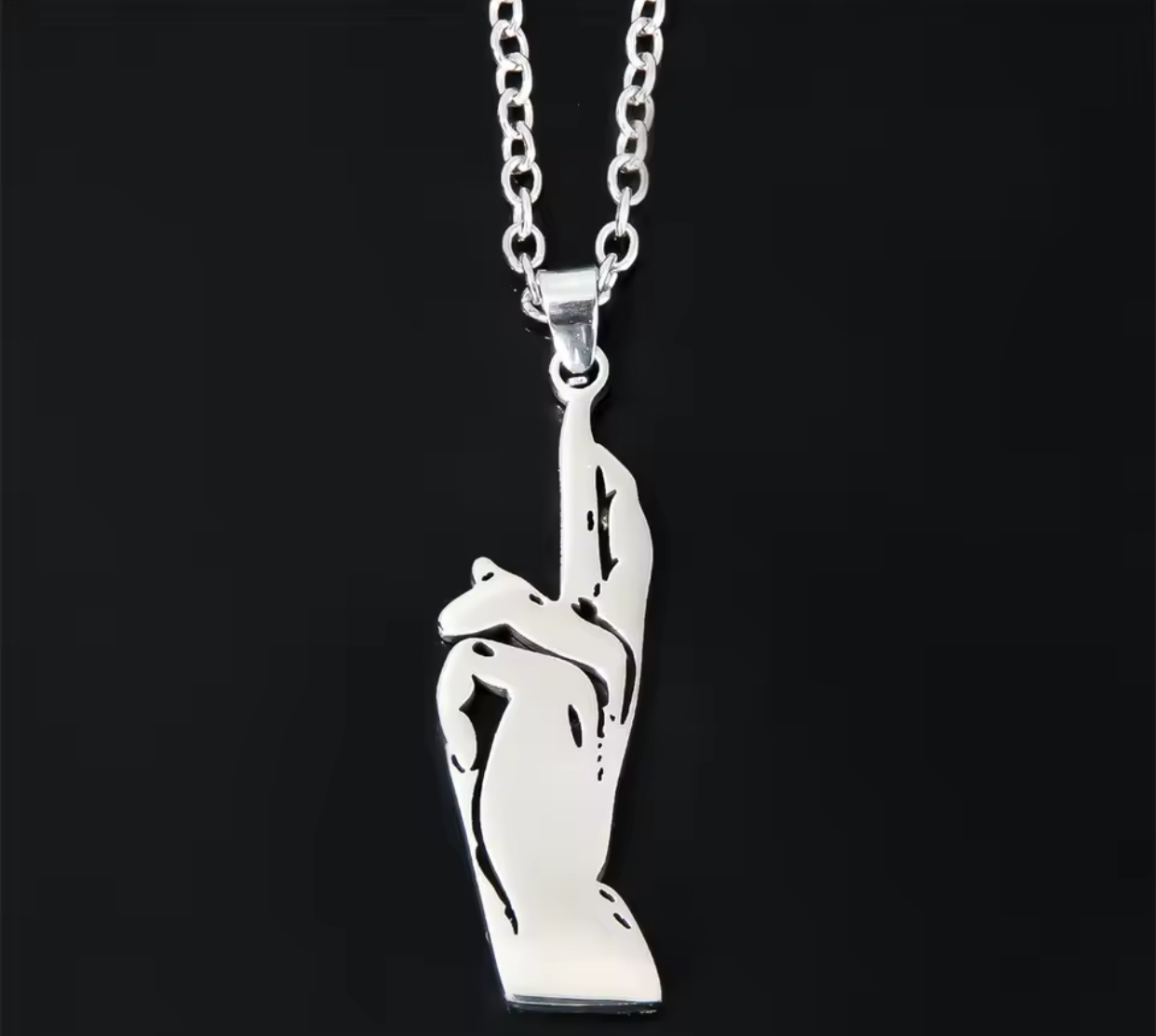 Gojo Hand Sign Necklace