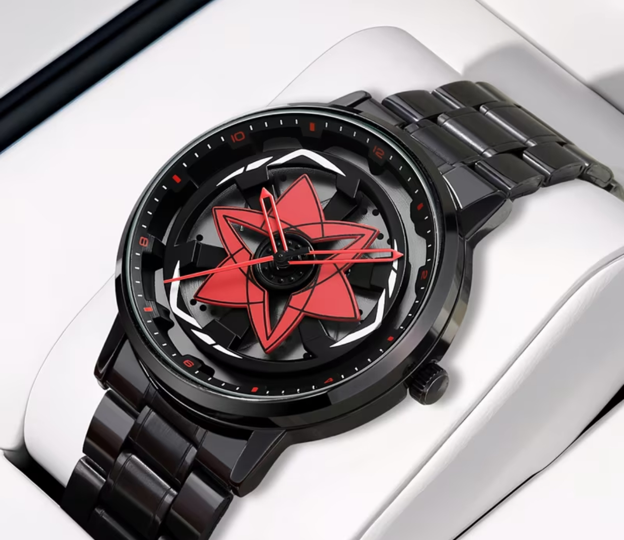 Sharingan-Style Watch
