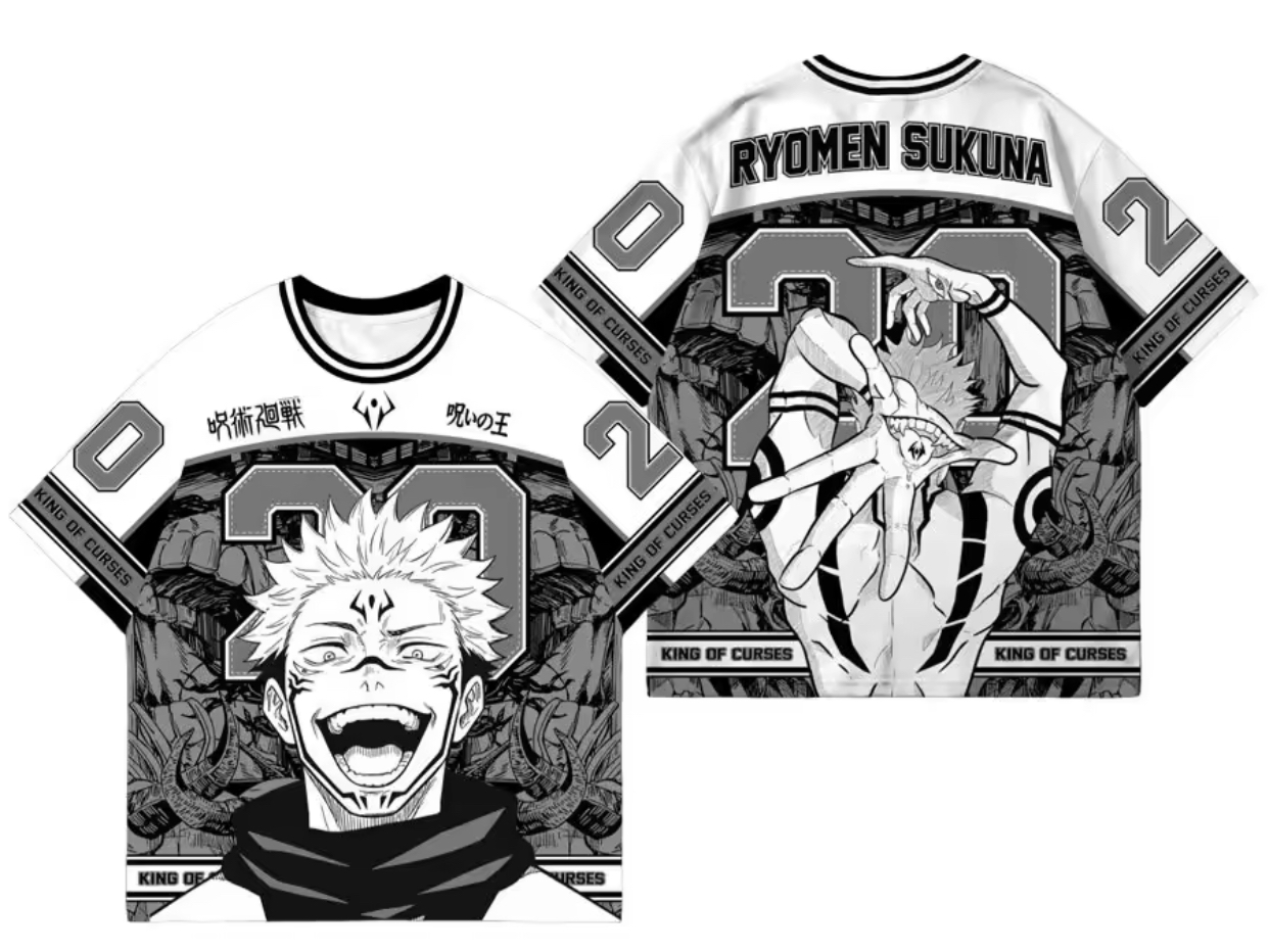 Sukuna "King of Curses" Baseball Jersey