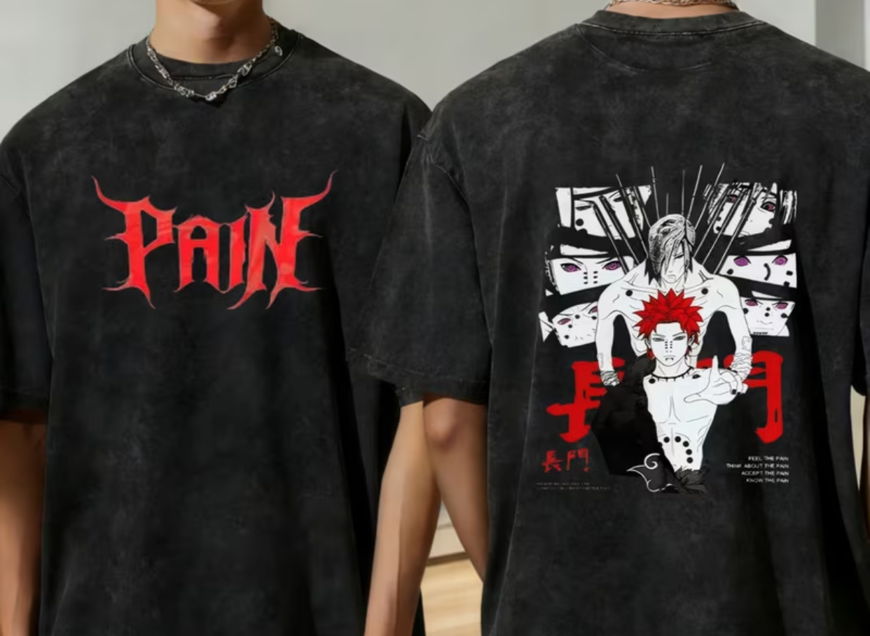"Pain" Nagato Washed Tee