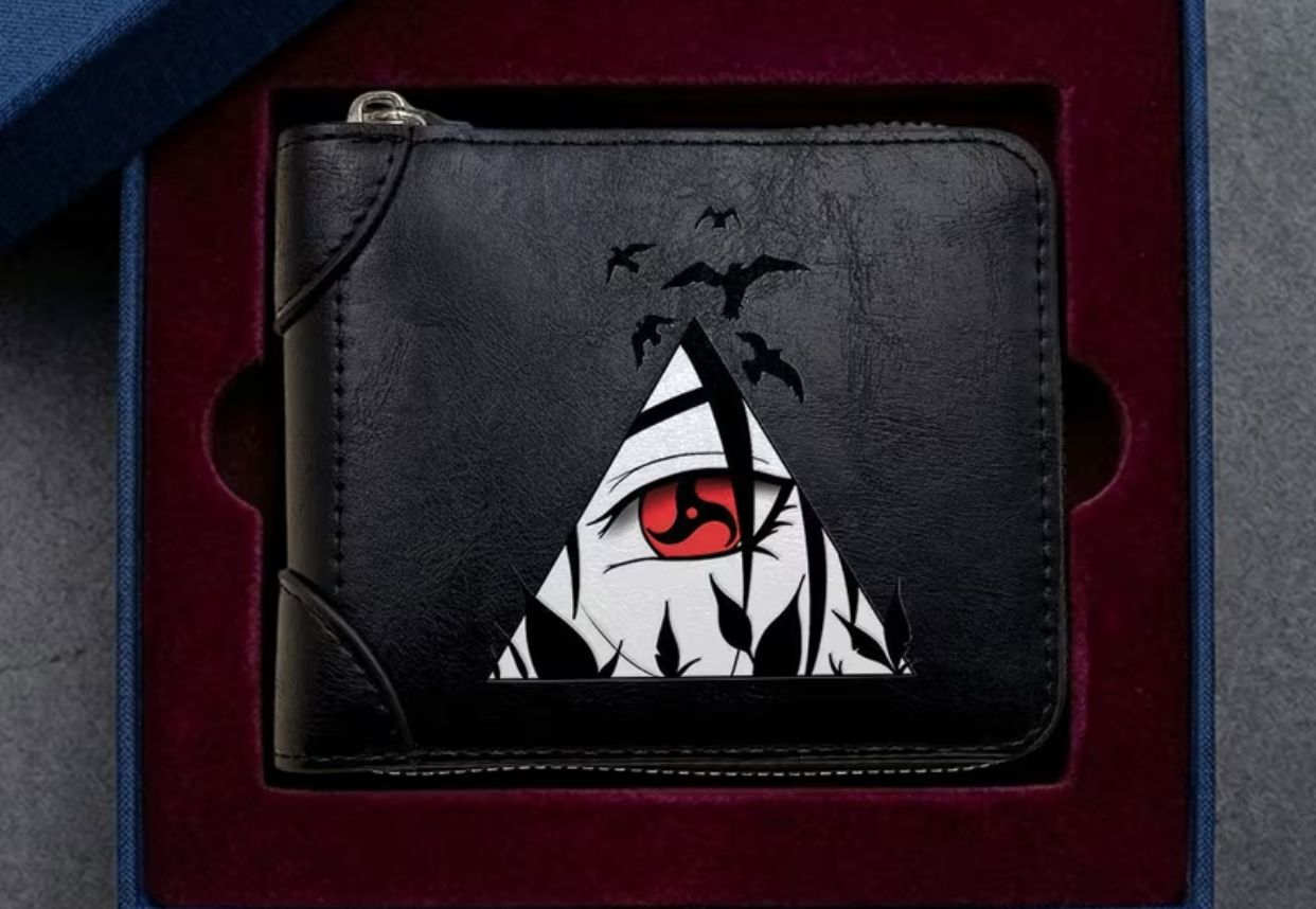 Itachi Sharingan Triangle Wallet