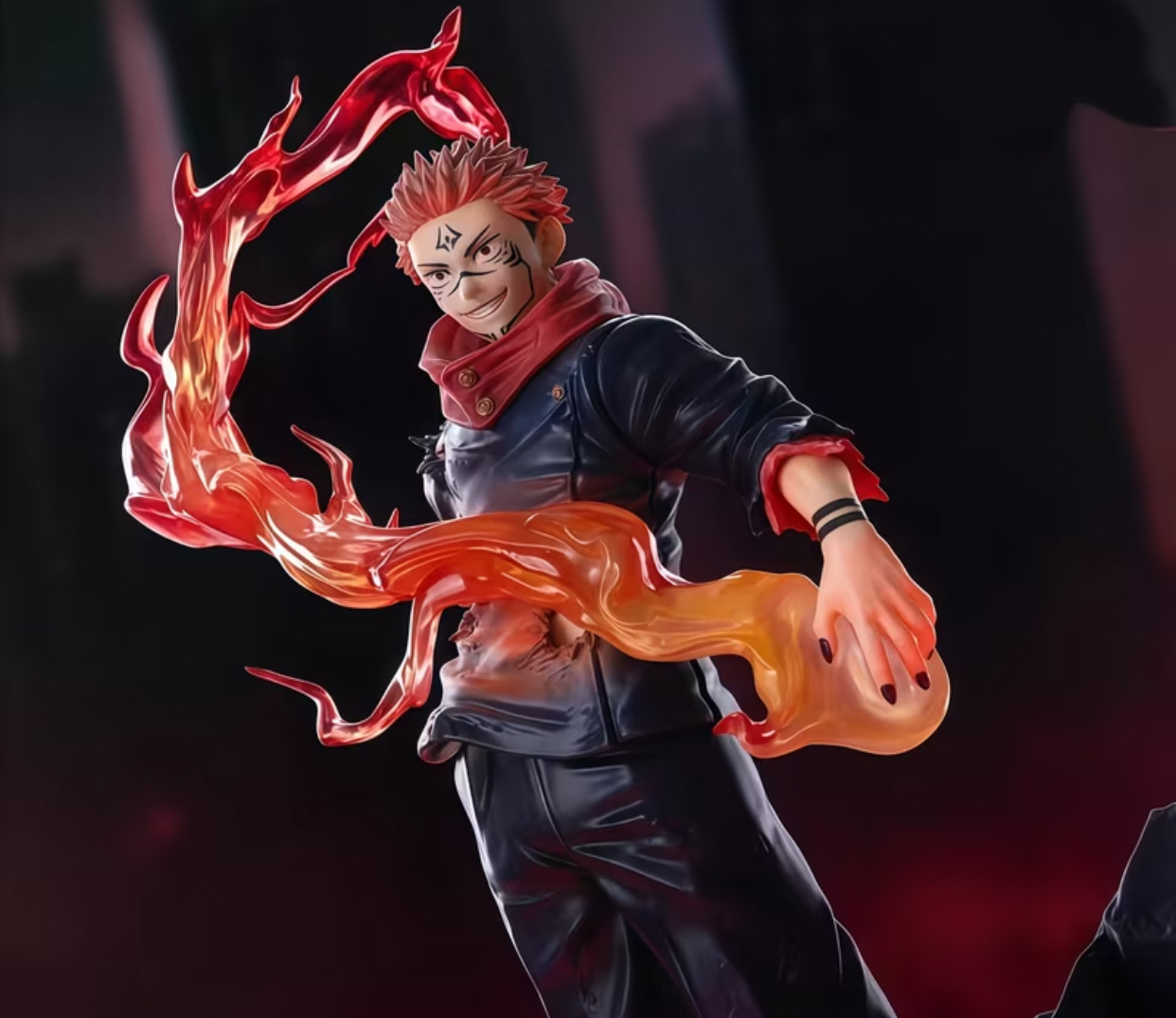 Jujutsu Kaisen Sukuna Flame Figure
