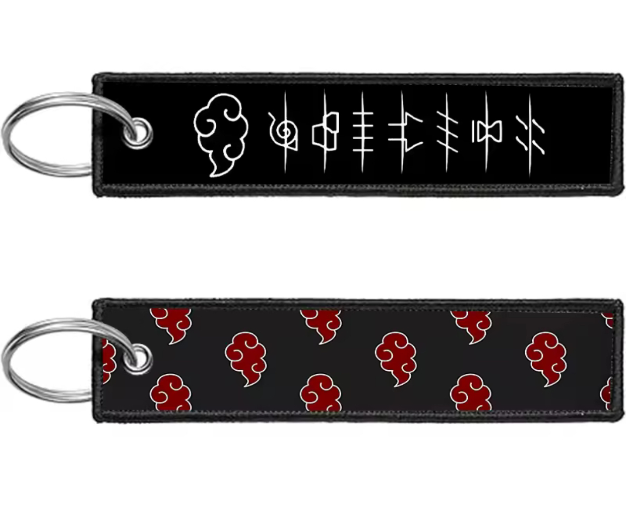 Akatsuki Symbols Woven Keychain