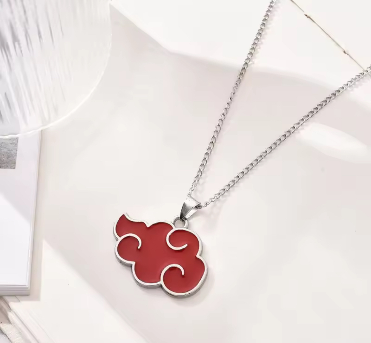 Akatsuki Red Cloud Necklace