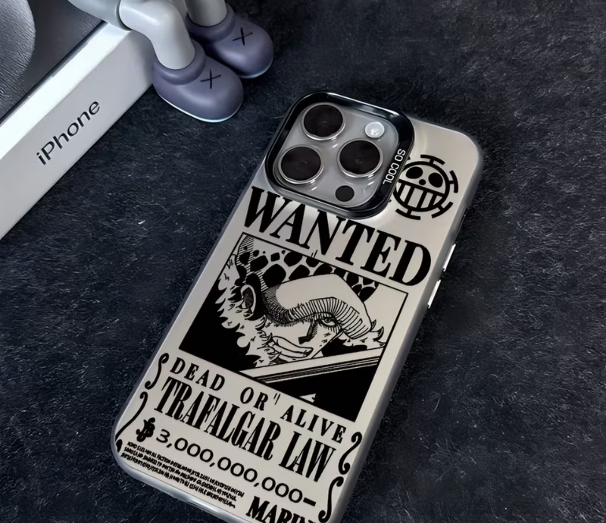 Trafalgar Law Wanted Poster Case