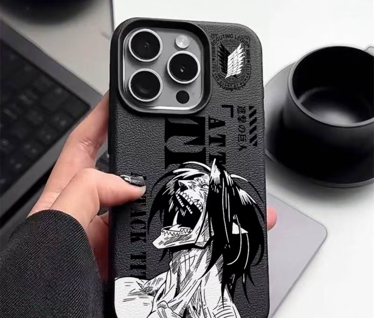 Eren Titan Roar AOT Case