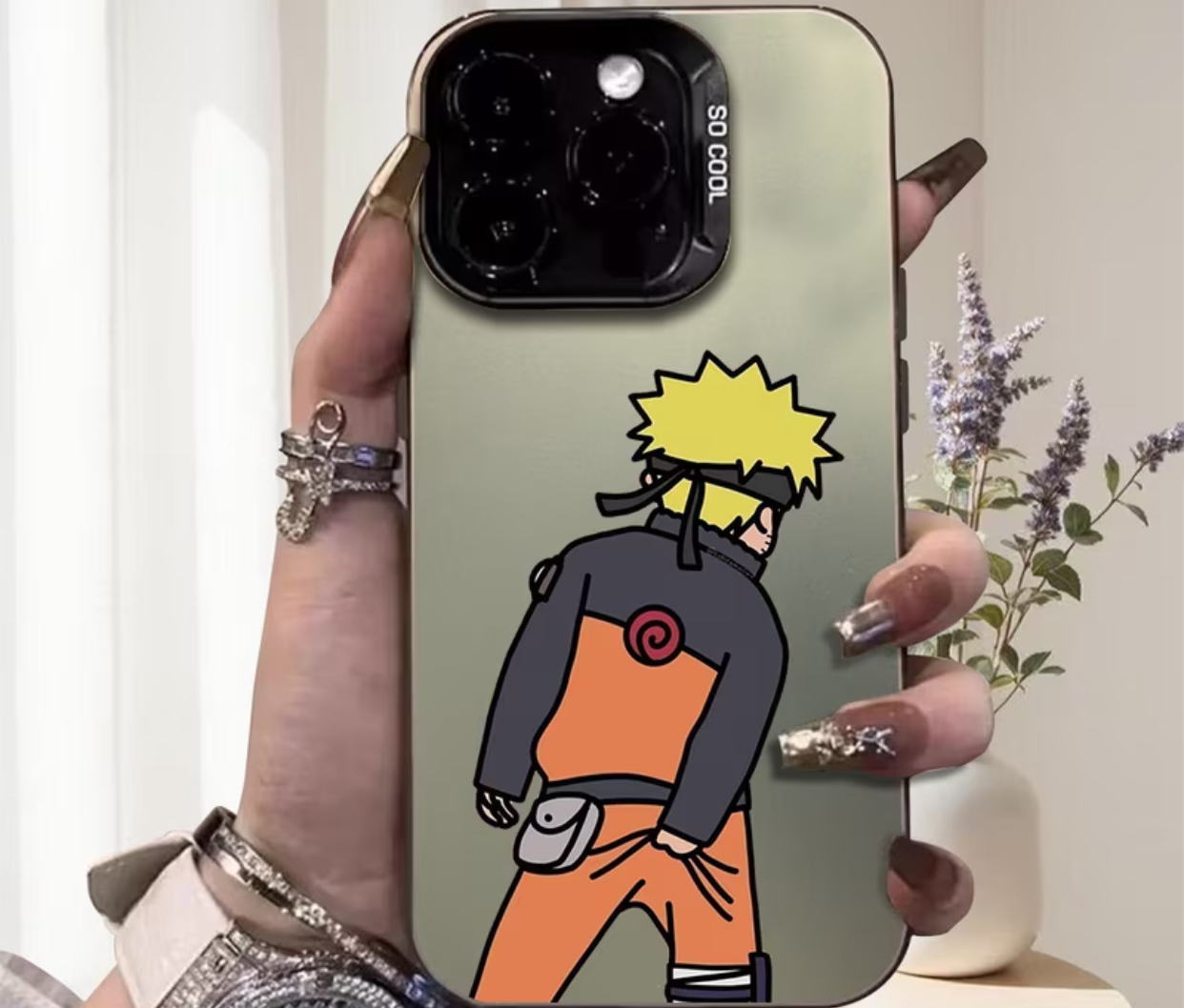 Naruto Back View Case