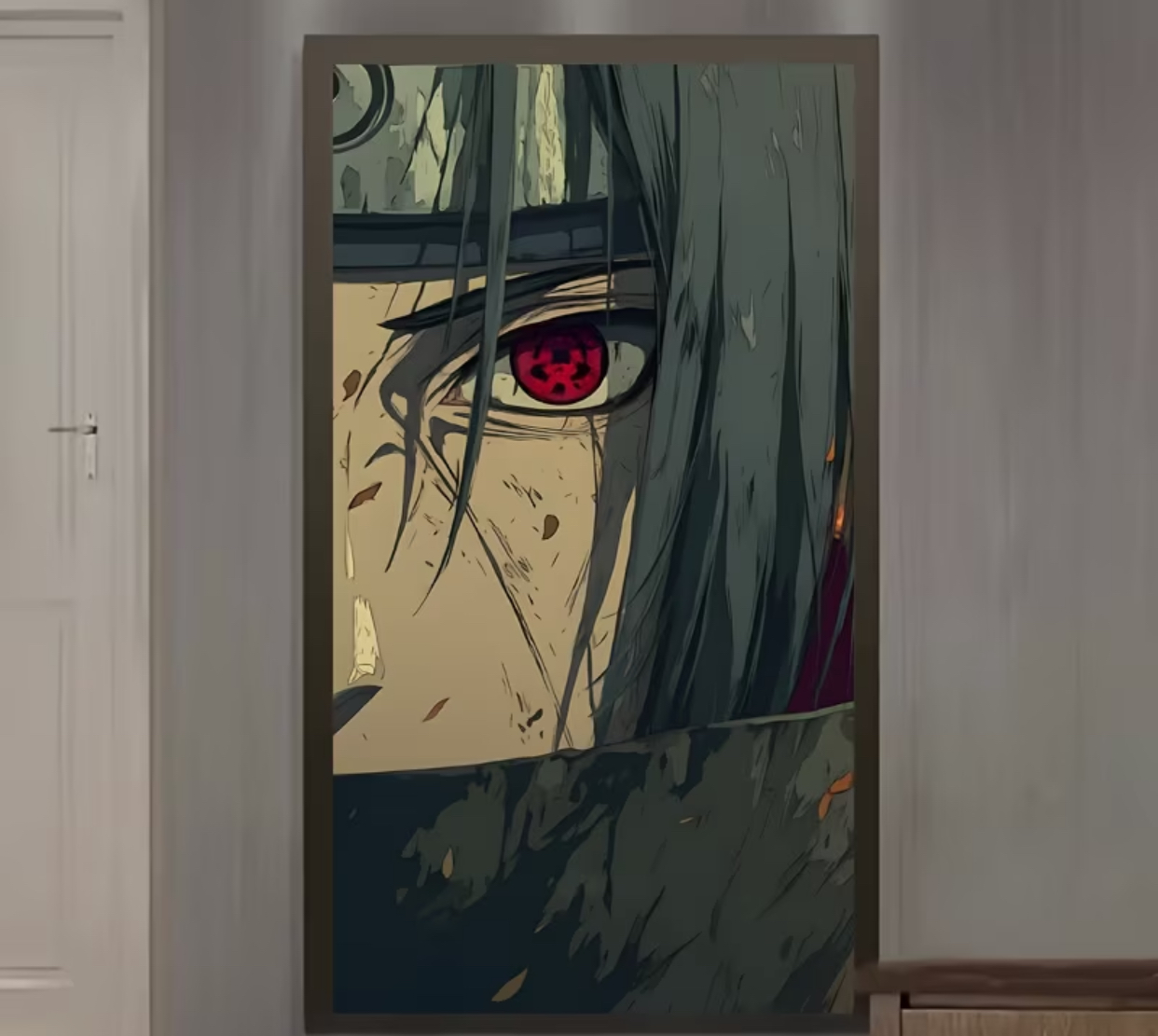 Itachi Eye Close-Up Framed Print