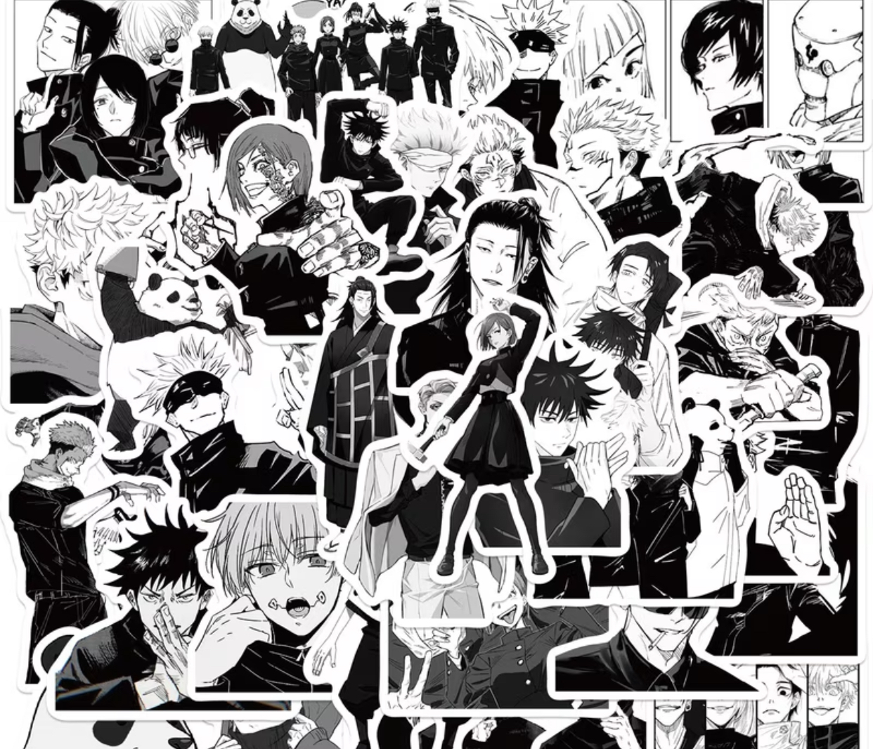 Jujutsu Kaisen Mono Sticker Sheet (50pcs)