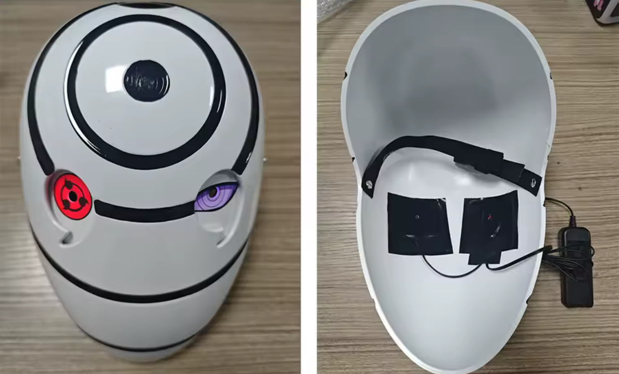 Obito Sharingan LED Mask Set