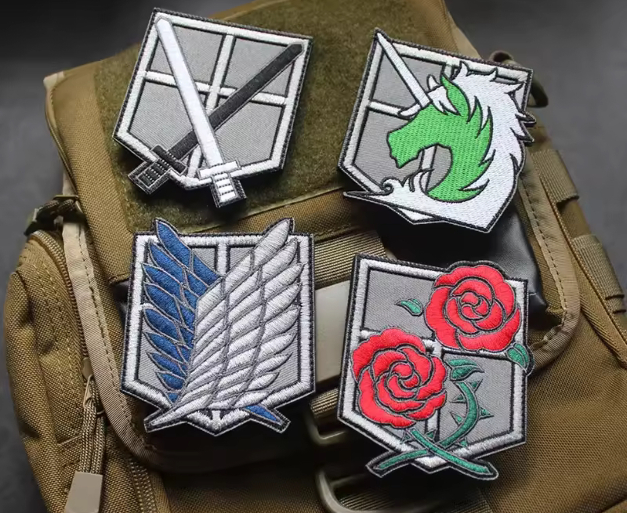 Scout Regiment Patch Set (4pc)
