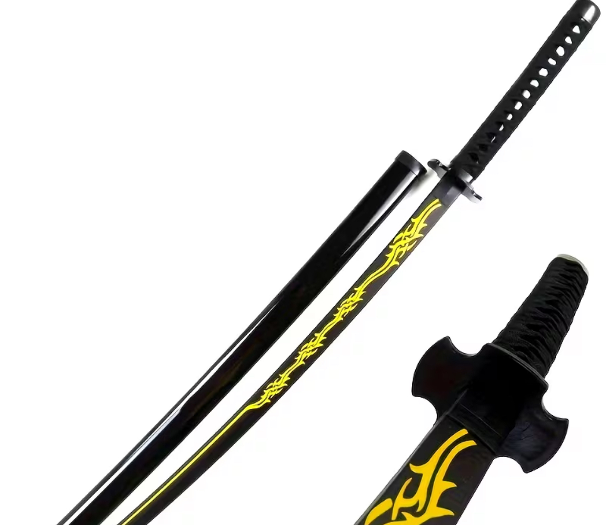 Thorn Blade Katana (Black & Gold)