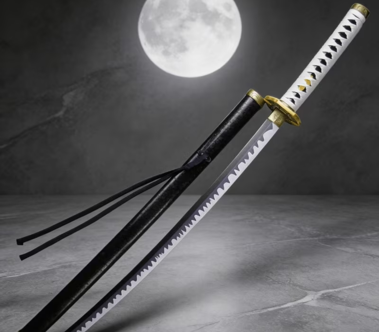 Sawtooth Moonlit Katana
