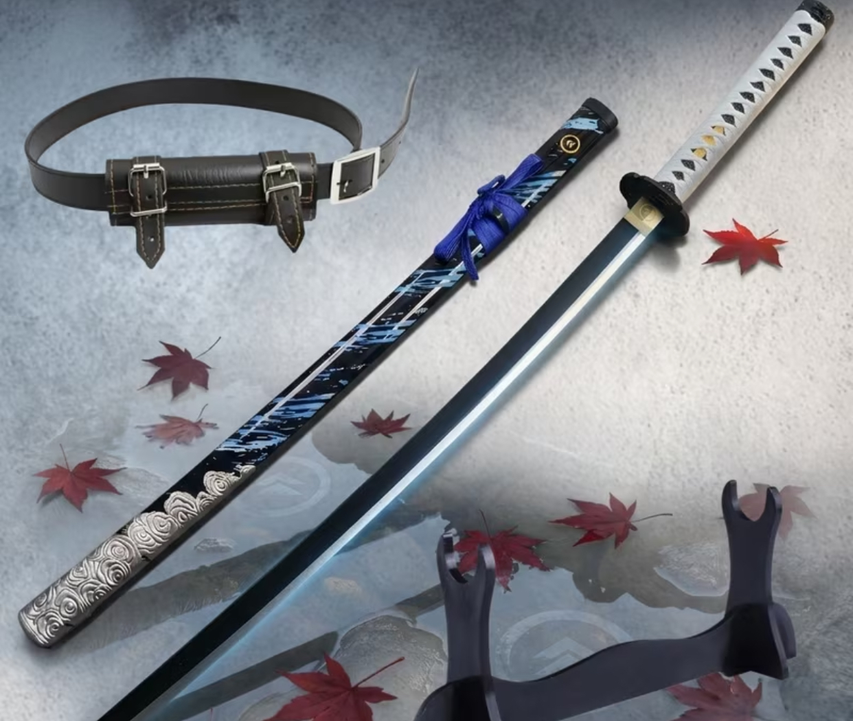 Frost Blossom Katana (+Waist Strap)